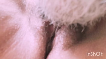 Probando miel caliente delicioso