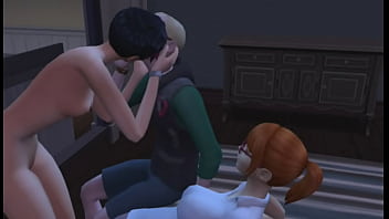 The sims conteudo adulto sexo a tres