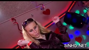 Hot chicks are agreeable studs with raucous ramrod sucking