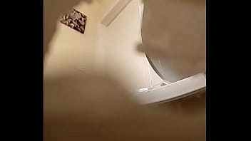 Caught in the bathroom