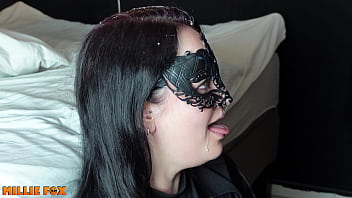 Amateur milf gets fucked from behind with a heavy load of cum in her face millie fox