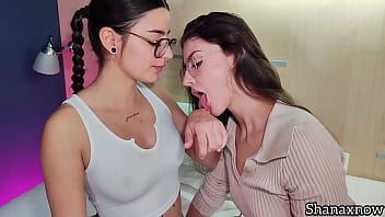 My gf gave me a luxury wristwatch and we got horny lesbians