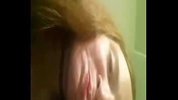 Marie fingers and licks clean 2