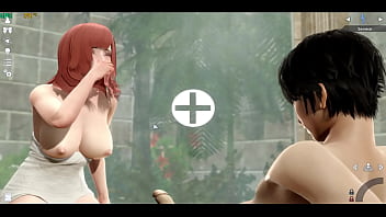 Pelirroja cogida por enorme polla