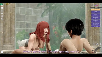 Pelirroja cogida por enorme polla