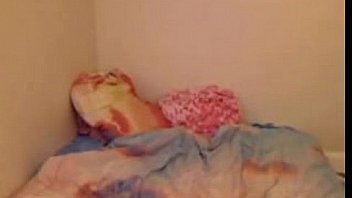 Hot geek on hidden cam