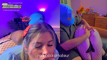 Throat gagging blonde gives a nasty wet blowjob Throat gagging blonde gives a nasty wet blowjob