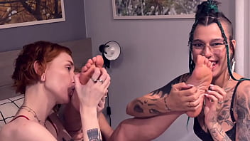 When they craving for toe sucking gets to intense