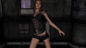 Hot 3d stripper flashing her panties Hot 3d stripper flashing her panties