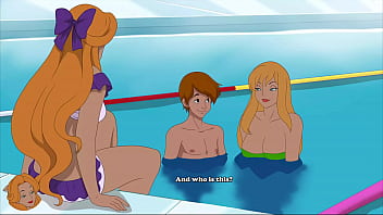 Milftoon drama blonde college student gives a handjob Milftoon drama blonde college student gives a handjob