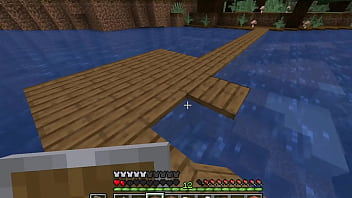 Minecraftero rompe su pico 2 veces en la mina