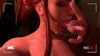 Overwatch brigitta and dildo