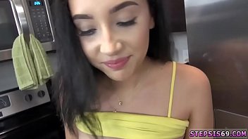 Tiny petite brunette teen and panty dance my annoying stepbro