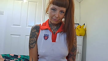 Teen redhead caught her pervy room mate