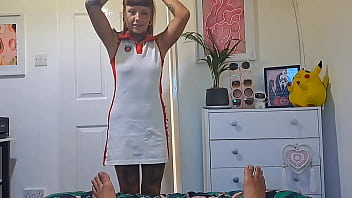 Teen redhead caught her pervy room mate