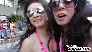 Amazing miami calle ocho threesome with hot latinas