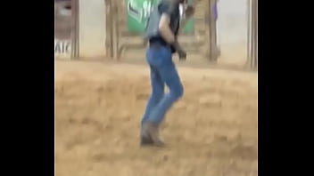 My step son first time riding a bull and going for round 2