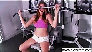 Alone horny girl love sex toys for masturbation clip 30