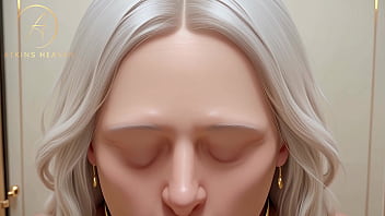 Hot gilf blowjob in a changing room pov ai