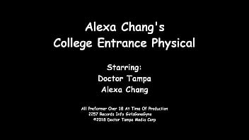 Tampa university entrance physical alexa chang