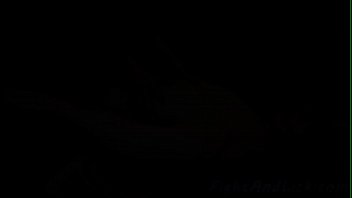 Fighting lesbos drilling pussies with strapon