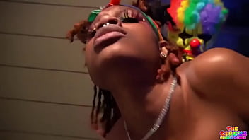 Fucking ebony pornstar on balcony for the world to watch Fucking ebony pornstar on balcony for the world to watch