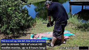 Mira has multiple orgasms at the lake mira monroe