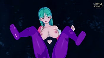 Morrigan is very horny and is looking for sex during the night