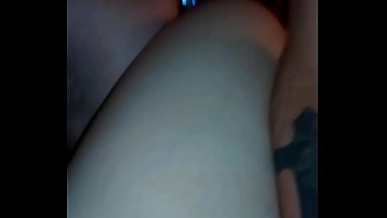 Brian making leah soak the bed fingering her wet pussy