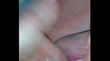 Brian making leah soak the bed fingering her wet pussy