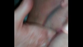 Brian making leah soak the bed fingering her wet pussy