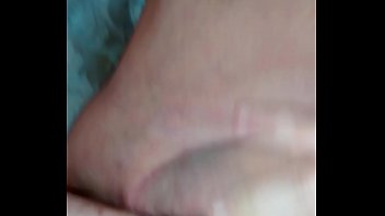 Brian making leah soak the bed fingering her wet pussy