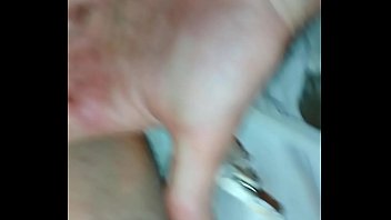 Brian making leah soak the bed fingering her wet pussy