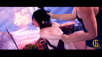 Fucking morrigan from behind