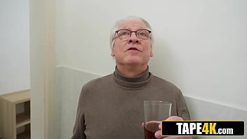 Old fart fucking his son's petite hot kleptomaniac fiancée Old fart fucking his son's petite hot kleptomaniac fiancée