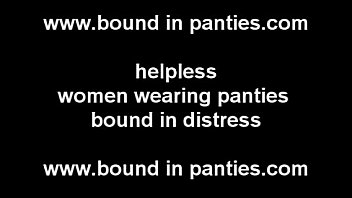 Milf marie tied up tight on the couch