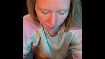 Lacey loves sucking cock