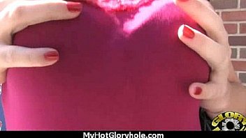 Gloryhole ebony girl booty shake and suck 9