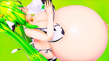Cow girl milk belly expansion by imbapovi