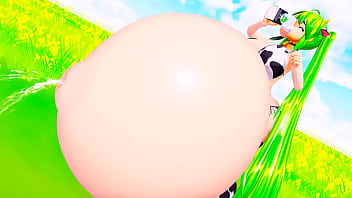 Cow girl milk belly expansion by imbapovi