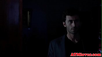 Assfetish babe sucks vampire cock