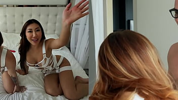 Agatha vega and nicole doshi have a fantastic pussy and ass fuck with christian clay free version