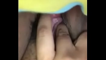 Playing with her pussyi