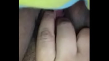 Playing with her pussyi