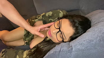 The best up of the horny stepmom in her home