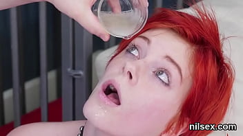 Wild cockslut gets her fuckholes spread and extremely fucked