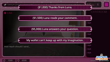 Ep3 luna masturbating in the washroom with her dildo female anchor next door