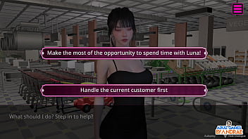 Ep3 luna masturbating in the washroom with her dildo female anchor next door