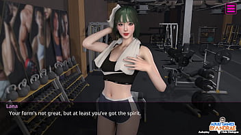 Ep3 luna masturbating in the washroom with her dildo female anchor next door