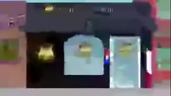 Homer simpson recibe un corte de pelo